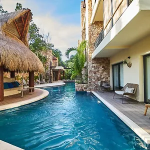 Premium Condo With Private Terrace And Pool View Apartment Tulum